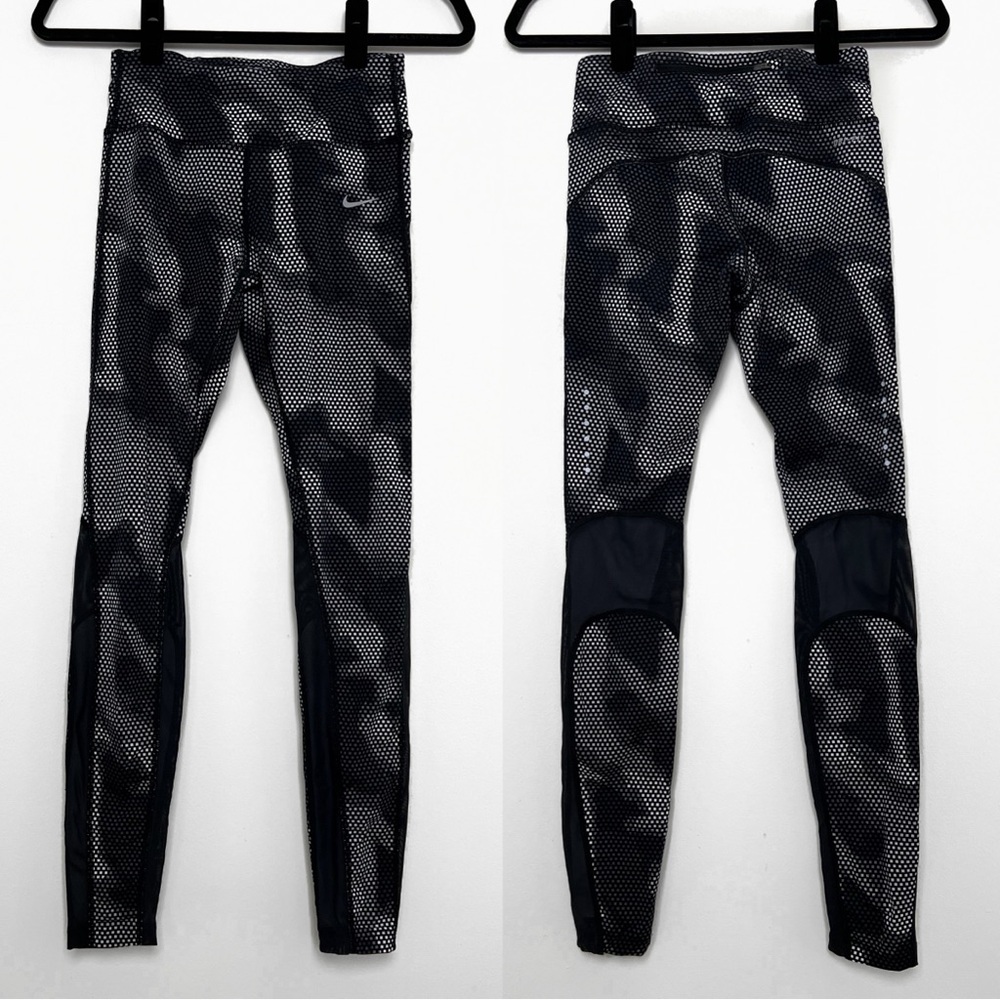 Nike Dri-Fit Leggings with Mesh Detail XS